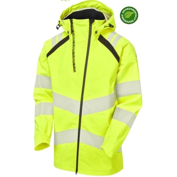 Pulsar Life LFE959 Womens Waterproof High Vis Yellow Shell Jacket