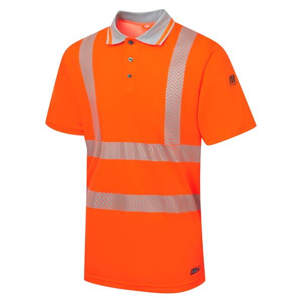 Pulsar Life LFE924 High Vis Orange Polo Shirt
