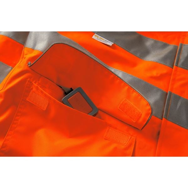 Pulsar Active High Vis Orange Storm Coat