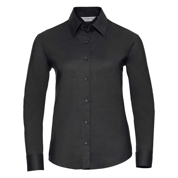 Russell 932F long sleeve Oxford blouse