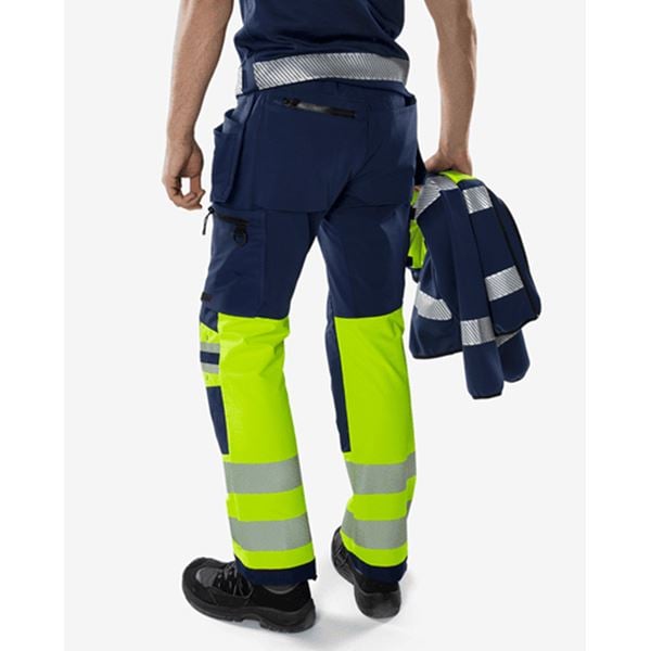 Fristads 2643 High Vis Stretch Work Trousers