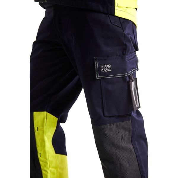 Blaklader 1478 High Vis Yellow Arc Trouser