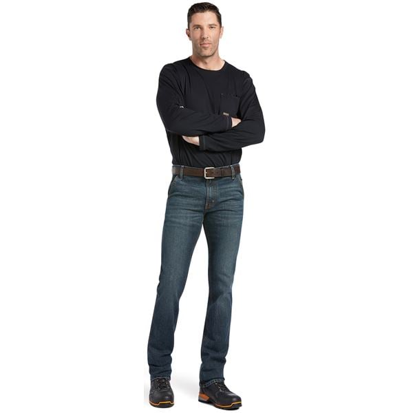 Ariat Rebar Slim Durestretch Straight Leg Denim