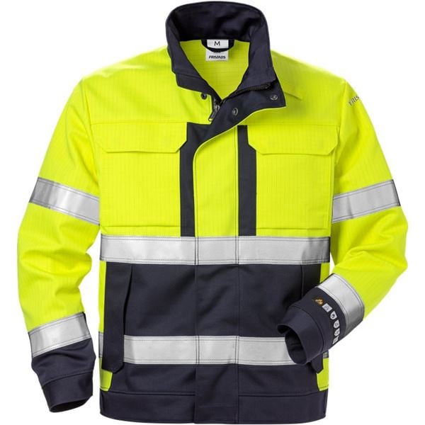 Fristads 4584 High Vis Yellow FR Jacket