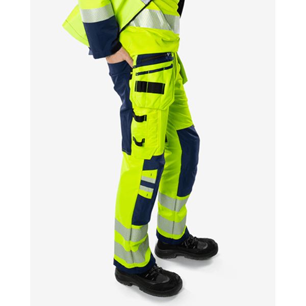 Fristads 2644 High Vis Stretch Work Trousers