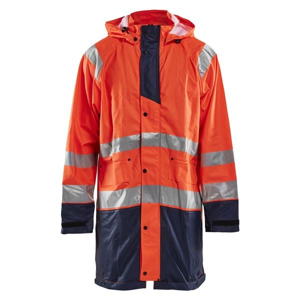 Blaklader 4324 High Vis Rain Coat