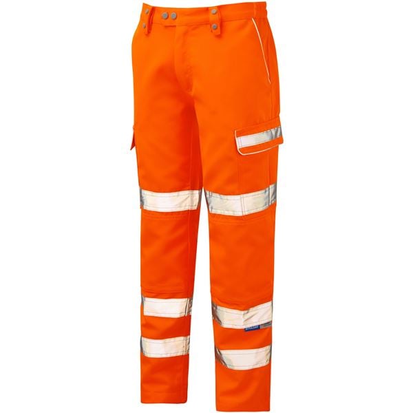 Pulsarail PR336 High Vis Orange Trousers Class 2