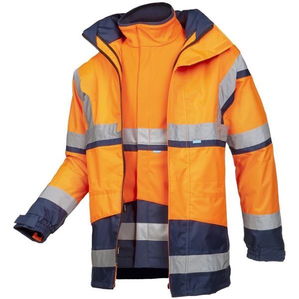 Siopor Ultra 401 Powell High Vis Jacket with Softshell