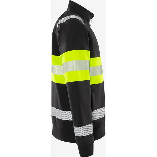 Fristads 7531 High Vis Stretch Sweatshirt Jacket