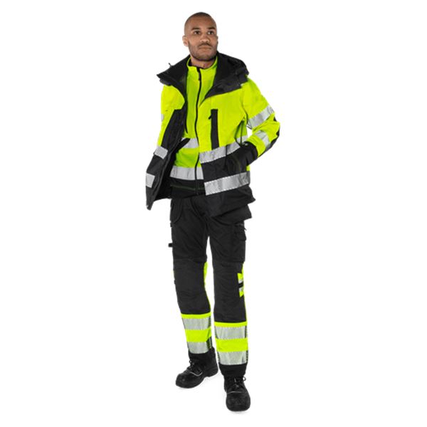 Fristads 2706 High vis stretch work trousers