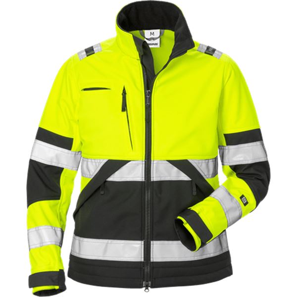 Fristads 4183 Womens High Vis Soft Shell Jacket