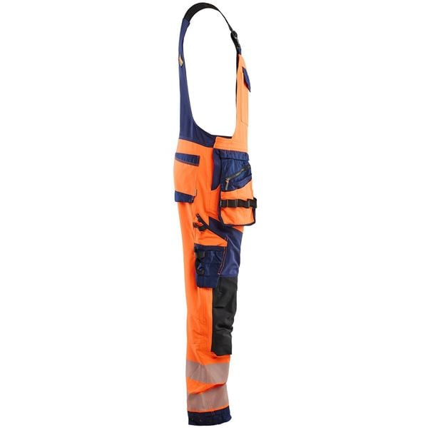 Blaklader 2626 Hi-Vis Stretch Bib and Brace Overalls