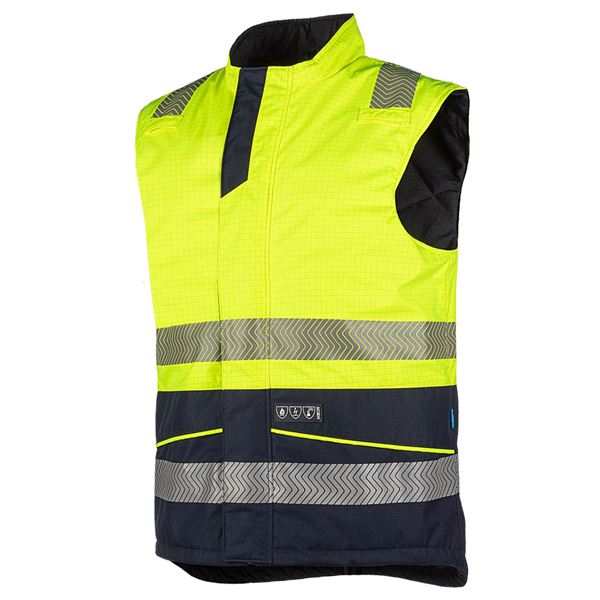 Sioen 9375 Vikja FR AST High Vis Bodywarmer
