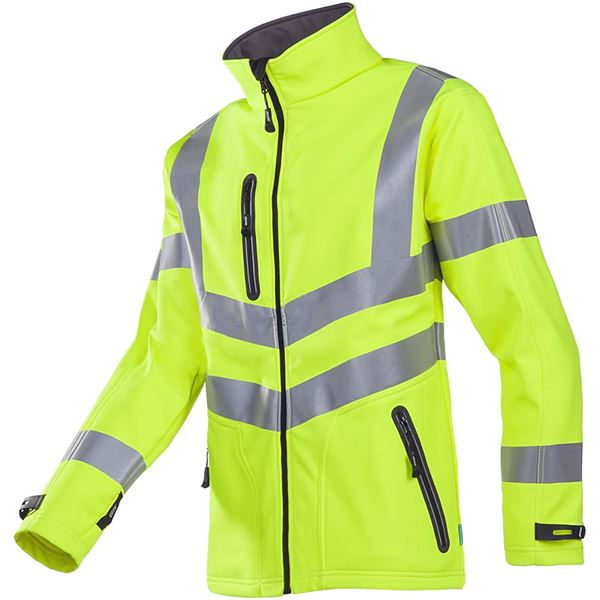 Dexter 722 High Vis Yellow Soft Shell Jacket