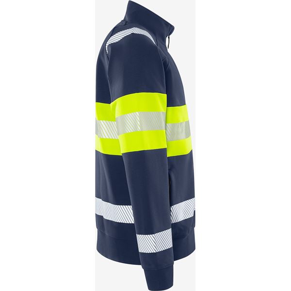 Fristads 7531 High Vis Stretch Sweatshirt Jacket