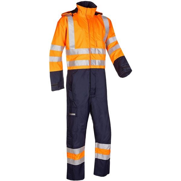 Sioen 5634 Geralton Multi Norm Orange High Vis Overalls