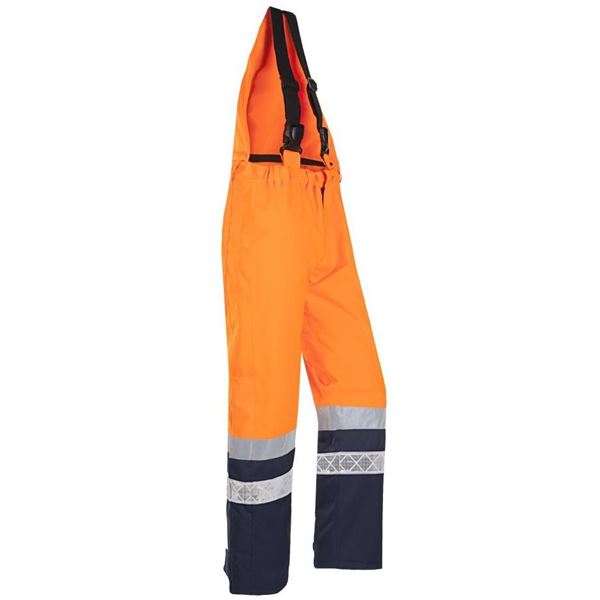 Sioen Glisy High Vis Yellow Bib & Brace Overall