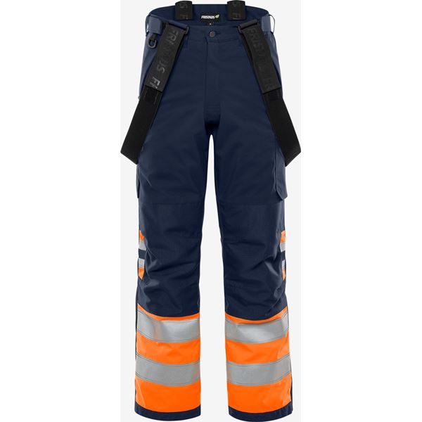 Fristads 2681 High vis Green Stretch Winter Trousers