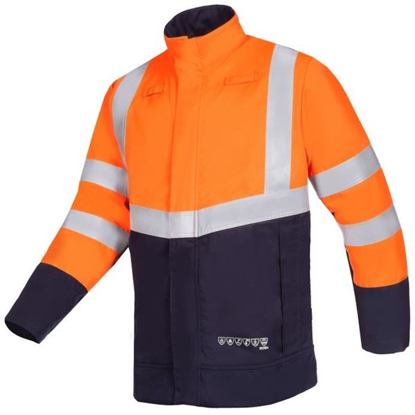 Sioen Pathal 061 Orange High Vis Arc Jacket