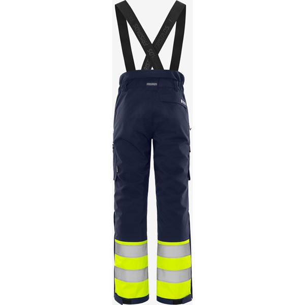 Fristads 2681 High vis Green Stretch Winter Trousers