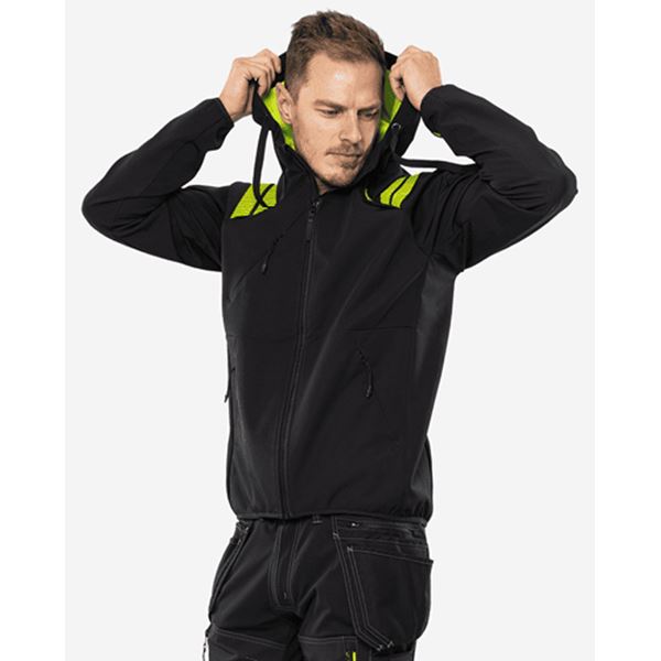 Fristads 7461 Hooded Softshell Jacket