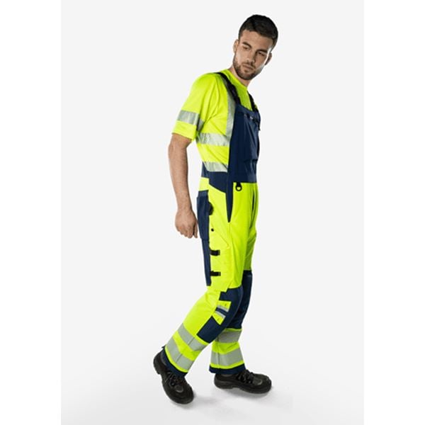 Fristads 1031 High Vis Bib and Brace Overalls