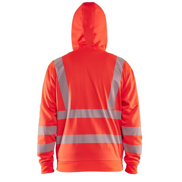 Blaklader 3565 High Vis Full Zip Hoodie