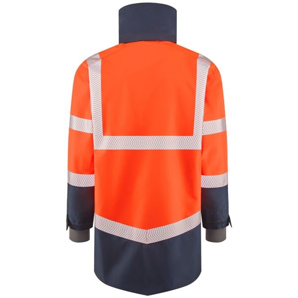 Leo A04 Clovelly High Vis Storm Coat