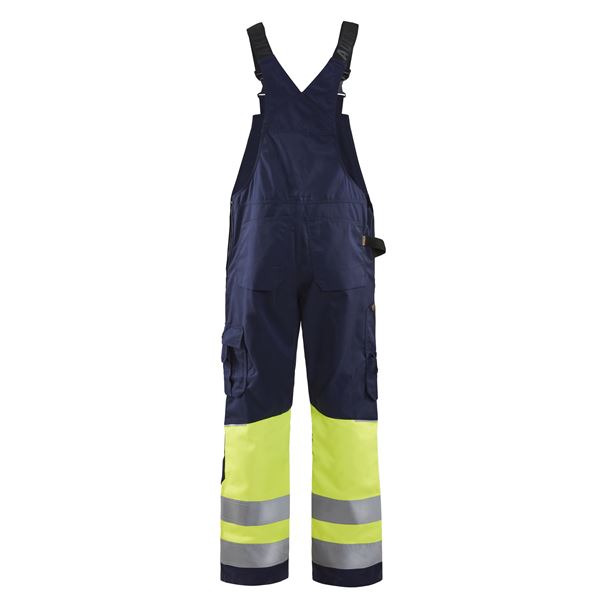 Blaklader 2662 Hi-Vis Bib And Brace Overalls