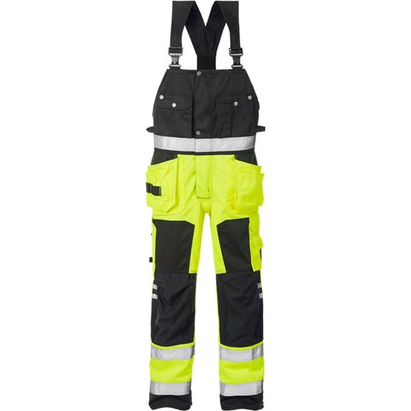 Fristads High Vis Bib & Brace Overalls 1014