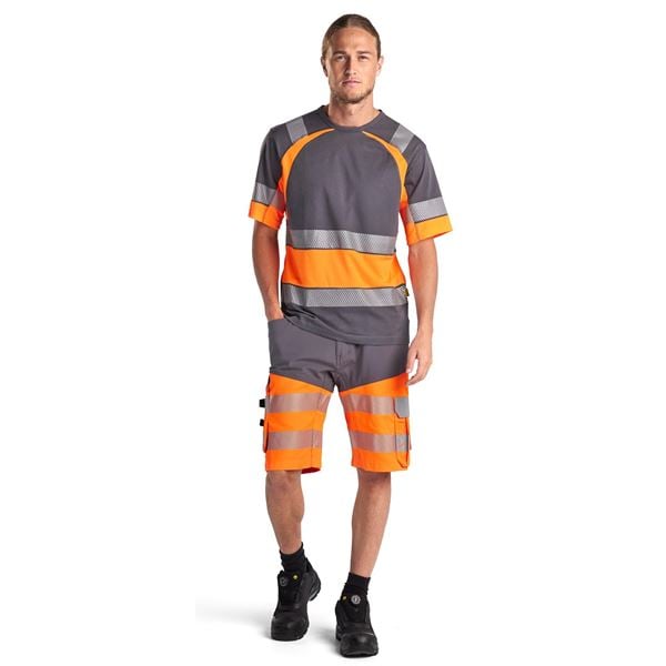 Blaklader 1541 Stretch High Vis Shorts
