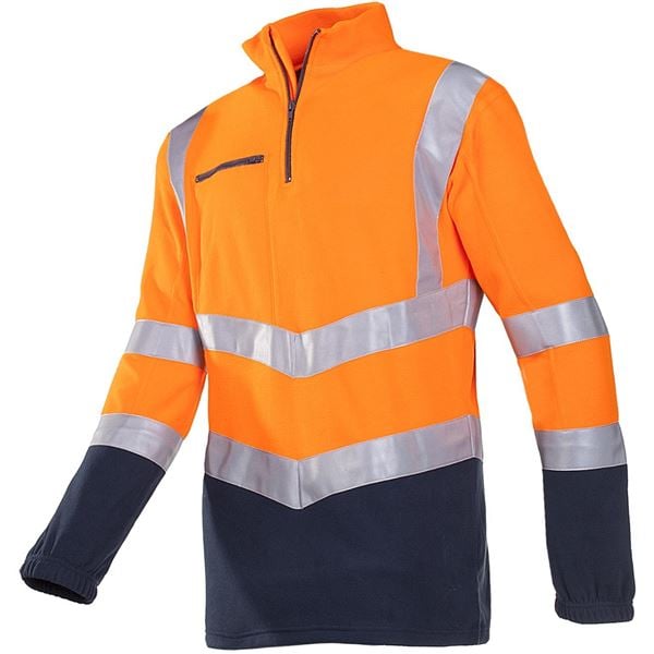 Monterey 9852 High Vis Orange Micro Fleece top