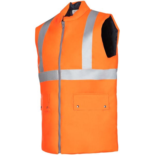 Sioen 1148 Arras High vis Orange bodywarmer