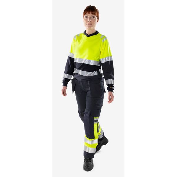 Fristads Flamestat 2171 Womens High Vis Stretch FR Arc Trousers