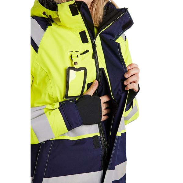 Blaklader 4904 Womens Waterproof High Vis Jacket