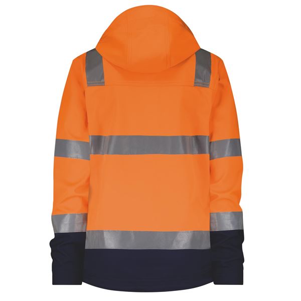 Dassy Malaga Womens High Vis Soft Shell Jacket