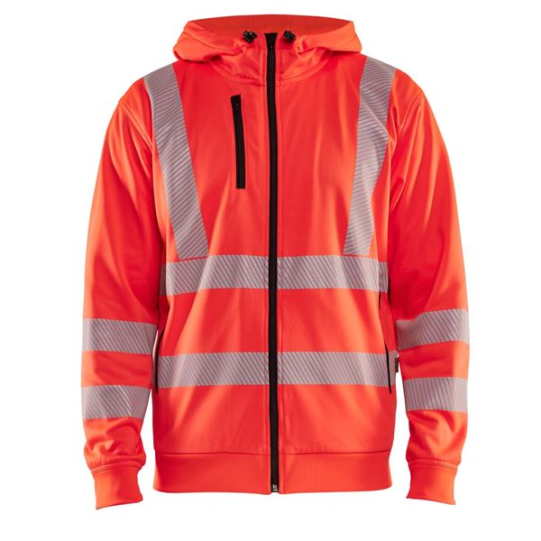 Blaklader 3565 High Vis Full Zip Hoodie