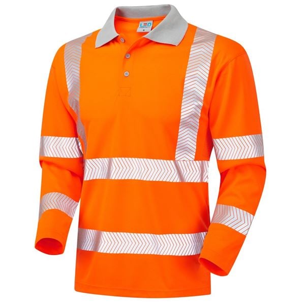 Leo P08 Barricane High Vis Polo Shirt