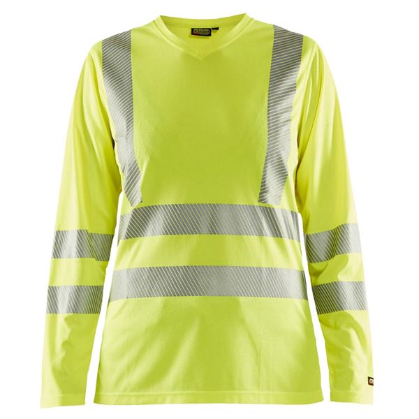 Blaklader 3485 Womens High Vis Long Sleeve T-Shirt