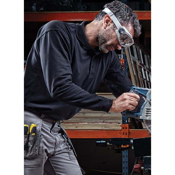 Orn 1170 Weaver Long Sleeved Poloshirt