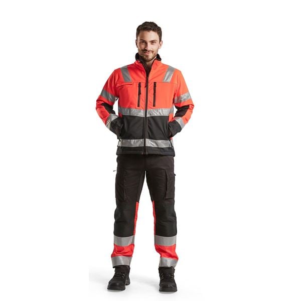 Blaklader 4900 High Vis Softshell Jacket