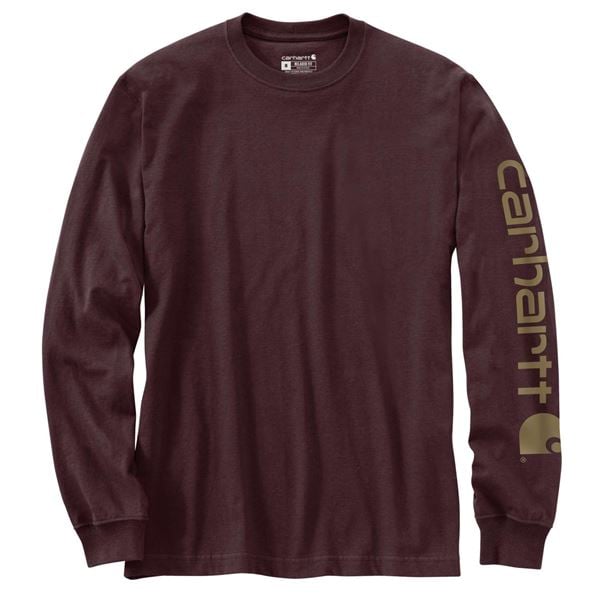 Carhartt Relaxed Fit Long Sleeve Logo T-shirt