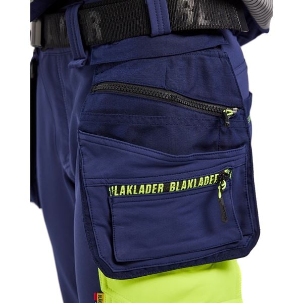 Blaklader 7025 Womens Hi-vis Stretch Trousers