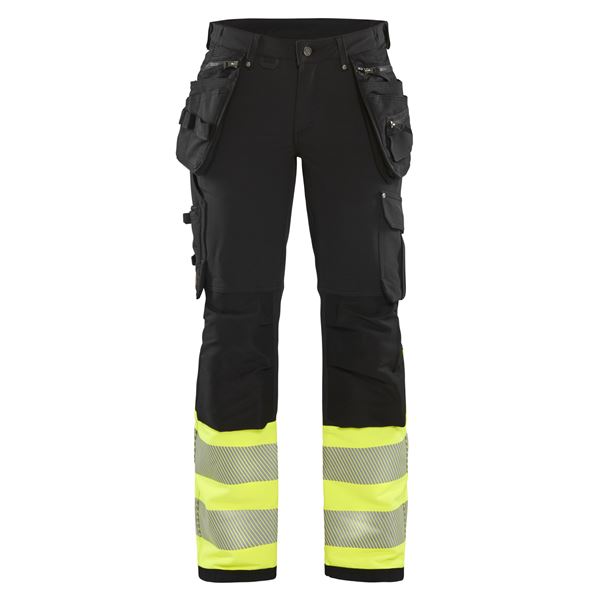 Blaklader 7193 Womens Hi-Vis Stretch Trousers