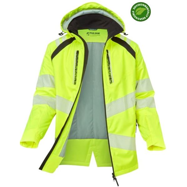 Pulsar Life LFE968 Womens High Vis Yellow Insulated Jacket