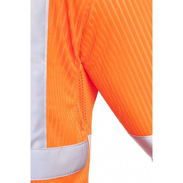 Sioen 3890 Bresso High Vis Orange Long Sleeved T-Shirt
