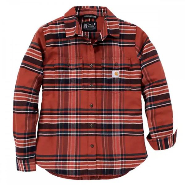 Carhartt Womens Long Sleeve Flannel Shirt