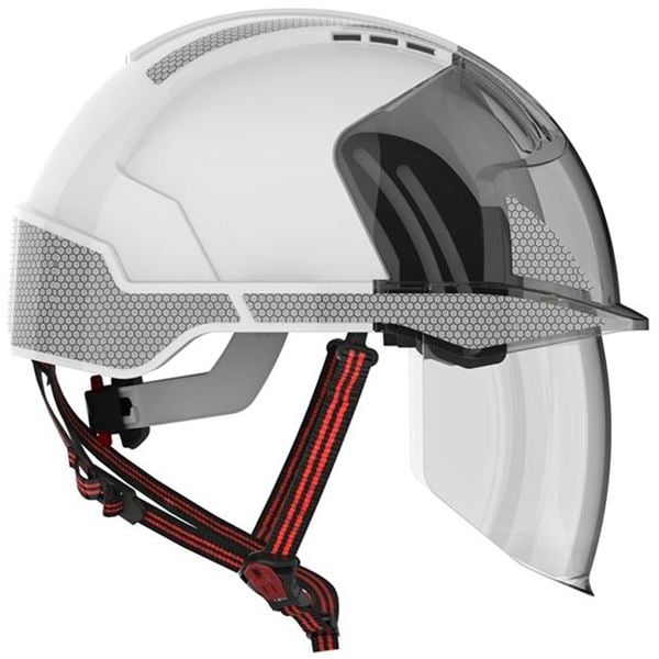 JSP EVO VISTAshield Dualswitch Safety Helmet - WITH FREE SUREFIT HELMET LINER