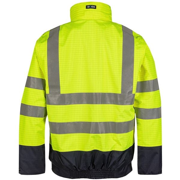 Sioen Waddington 9495 Multi Norm Yellow High Vis Jacket