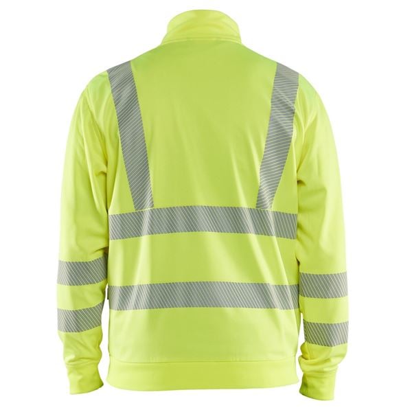 Blaklader 3563 High Vis Full Zip Sweat Jacket